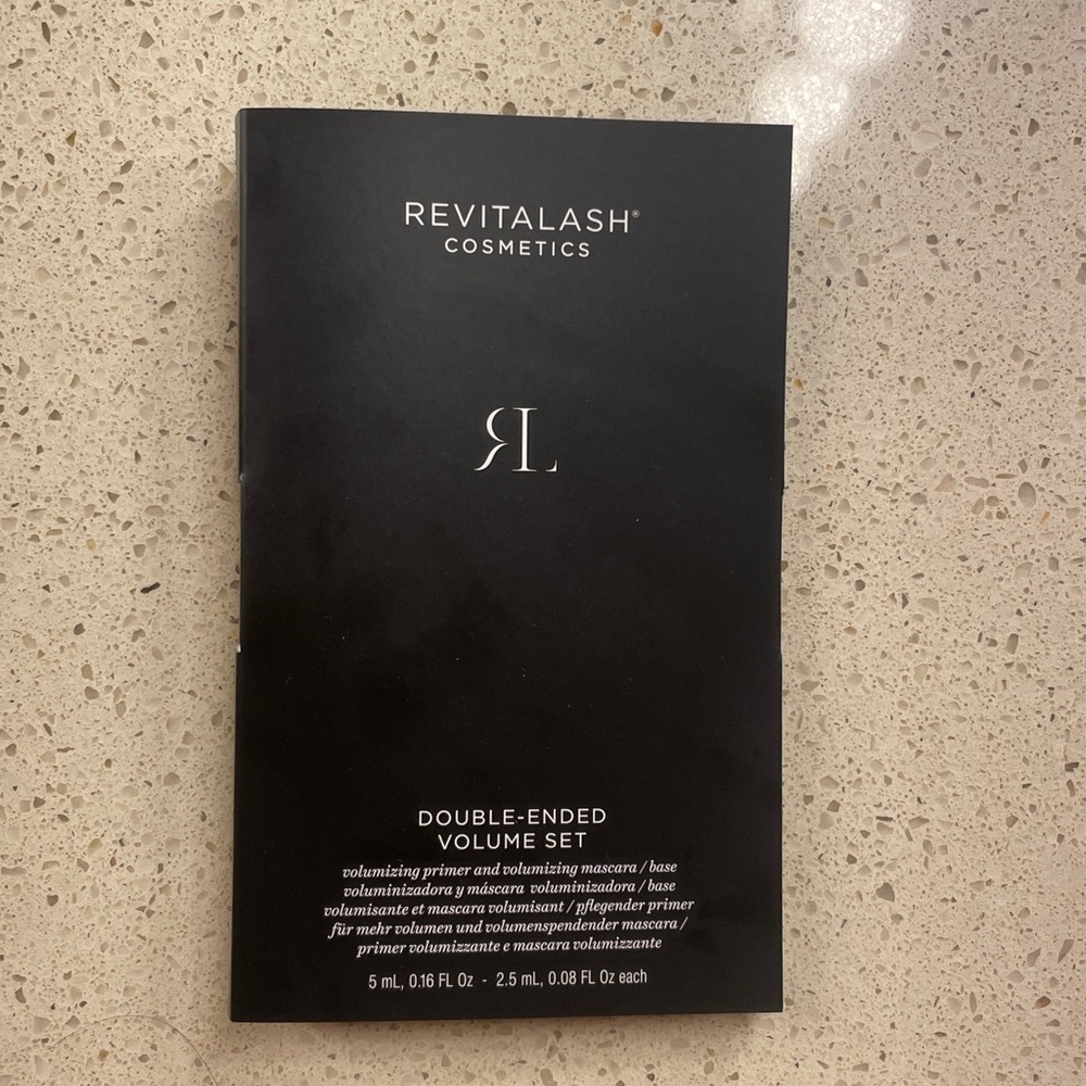 Revitalash Double-Ended Volume Set Black 5ml Mini Sealed New